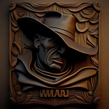 3D модель Гра Hat Man Shadow Ward (STL)